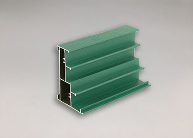 Anti Corrosion Powder Coated Aluminum Extrusions , 6063 Extruded Aluminum