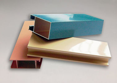 Anti Corrosion Powder Coated Aluminum Extrusions , 6063 Extruded Aluminum