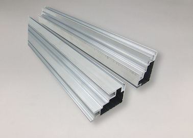 Triangular Rectangular Mill Finish Aluminum Extrusion Smooth Surface For Furniture