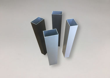 Rustproof Aluminium Rectangular Box Section Extrusions Anodized Aluminum Tubing